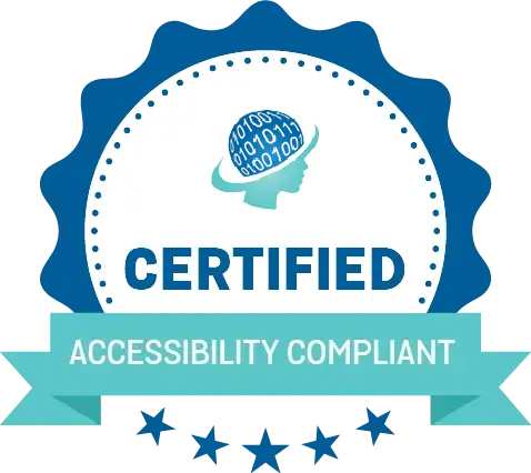 Certified Accessibility Compliant